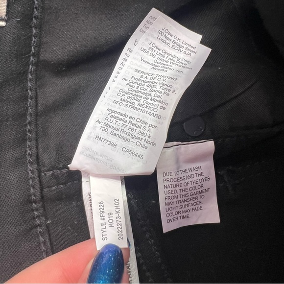 Madewell 10" High-Rise Skinny Jeans - carbondale wash, size 27 - Picture 9 of 16